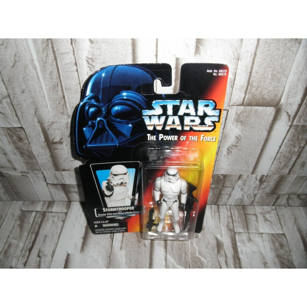 NEW 1995 VINTAGE, by KENNER, STAR WARS THE POWER OF THE FORCE "STORMTROOPER"